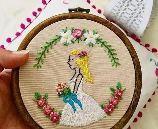 عکس ایده طرح گلدوزی