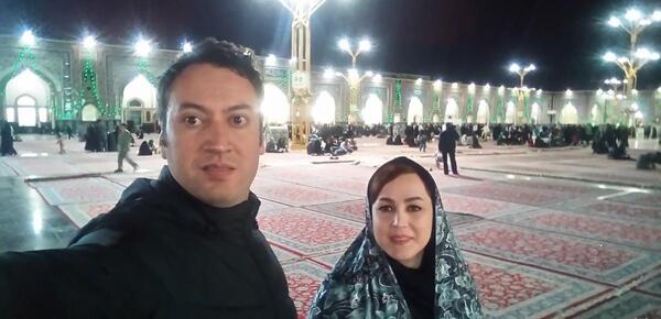 عکس نوشته ماه عسل مشهد