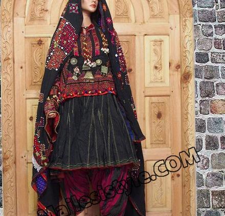 عکس دانلود لباس مجلسی افغانی