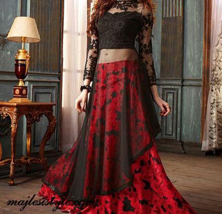 عکس لباس مجلسی زنانه هندی