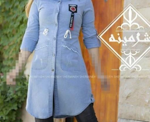 عکس مدل مانتو دخترانه لی کاغذی