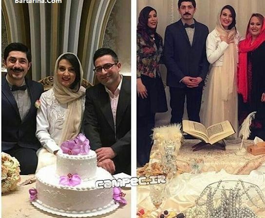 عکس عروسی حدیث میرامینی و مجتبی رجبی