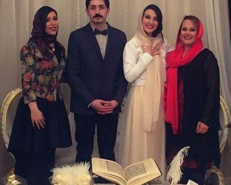 عکس عروسی حدیث میرامینی و مجتبی رجبی