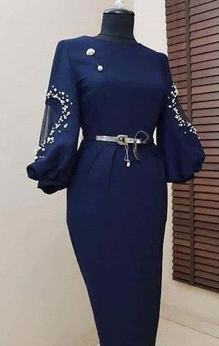 عکس لباس مجلسی کوتاه خمره ای