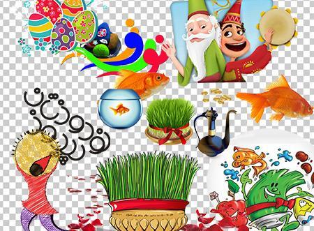 عکس وکتور سبزه عید
