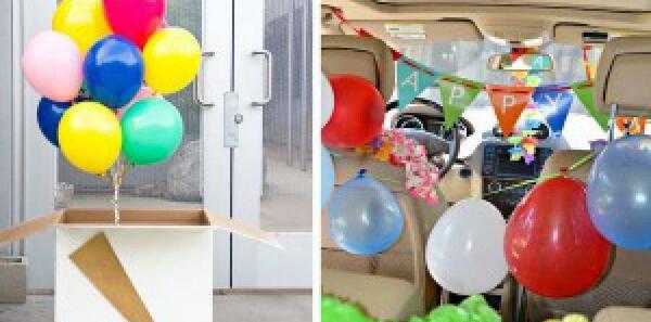 عکس ایده برای سورپرایز تولد کودک