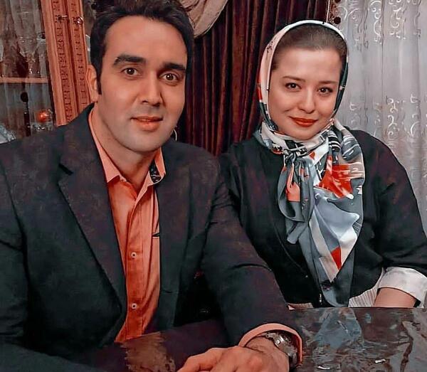 عکس پوریا پورسرخ و مادرش