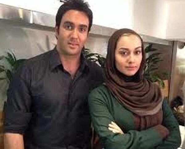 عکس پوریا پورسرخ و مادرش