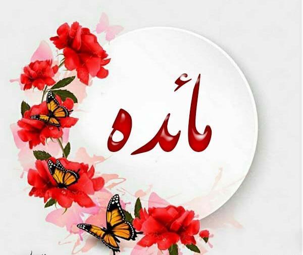 عکس نوشته مائده زیبا