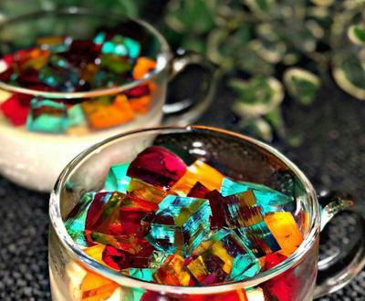عکس ژله شیشه ای