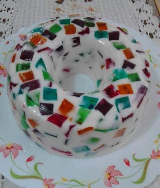 عکس ژله شیشه ای