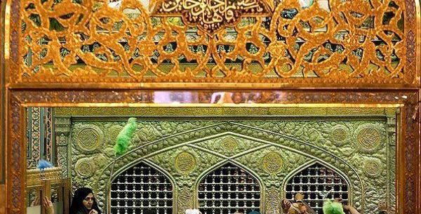 عکس داخل ضریح امام رضا