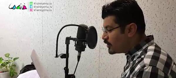 عکس گوینده پیمان طالبی