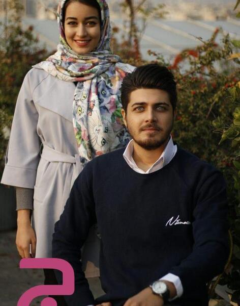 عکس محمد مسلمی و همسرش