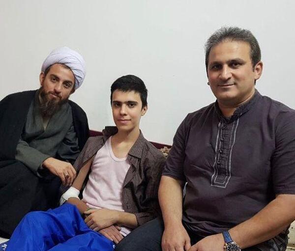 عکس محمد مسلمی و همسرش
