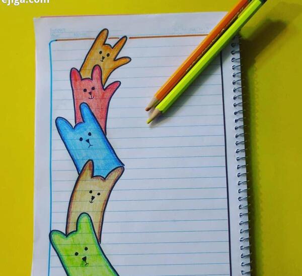 عکس ایده حاشیه دفتر