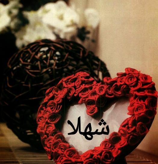 عکس نوشته تولد شهلا