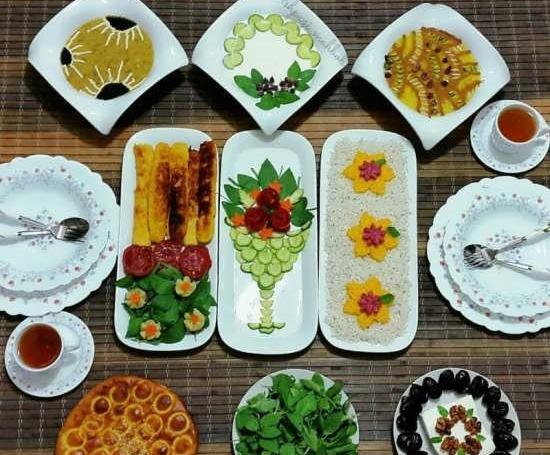 عکس ایده غذا برای مهمانی افطار