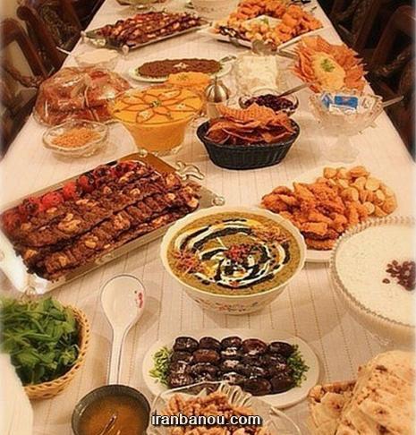 عکس ایده غذا برای مهمانی افطار