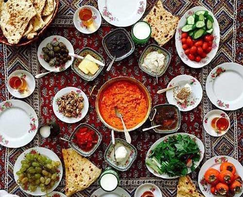 عکس ایده غذا برای مهمانی افطار