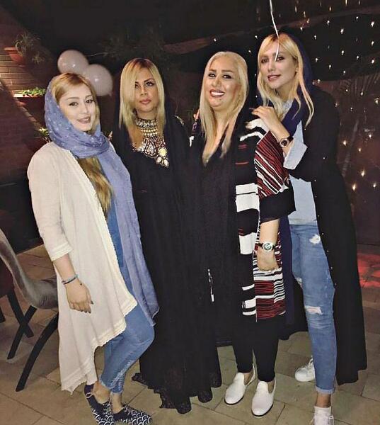 عکس خانوادگی سحر قریشی