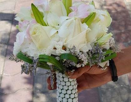 عکس دسته گل خانگی