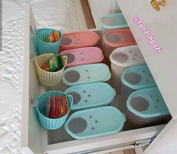 عکس ایده برای کشوی لباس