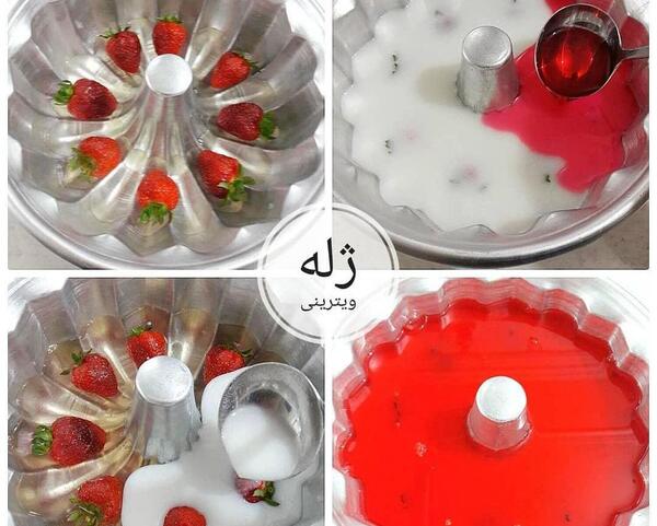 عکس ایده برای ژله ویترینی