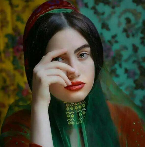 عکس دختر قشقایی زیبا