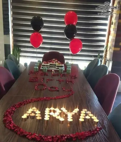 عکس ایده برای رومیزی تولد