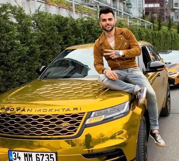 عکس تاتو های پویان مختاری