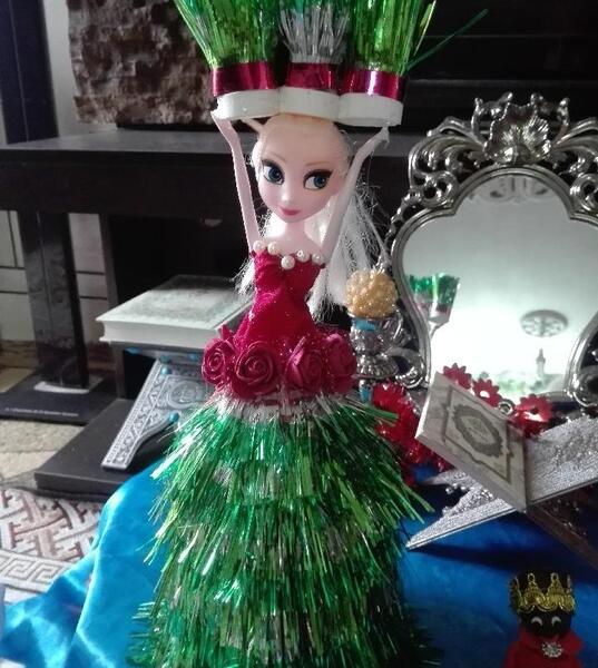 عکس سبزه عید عروسکی