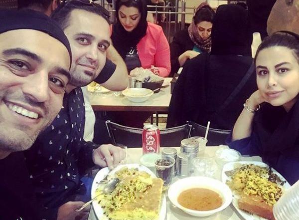 عکس پسر داریوش ارجمند و عروسش