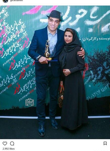 عکس پسر داریوش ارجمند و عروسش