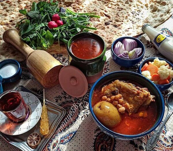 عکس کارتونی آبگوشت