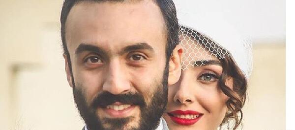 عکس پویا گنجی و همسرش
