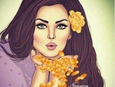 عکس دخترانه انیمیشنی برای پروفایل