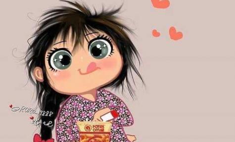 عکس دخترانه انیمیشنی برای پروفایل