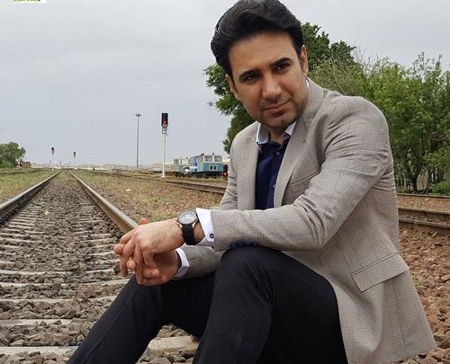 عکس شاهین صمدپور مجری برنامه شوک