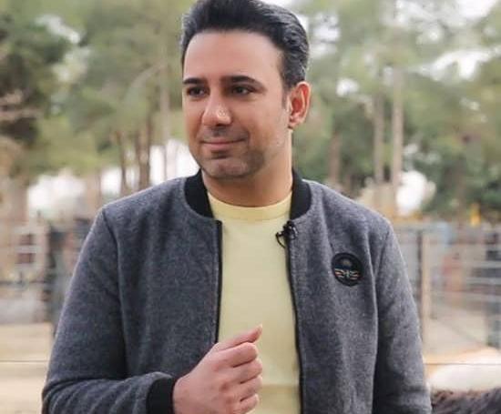 عکس شاهین صمدپور مجری برنامه شوک