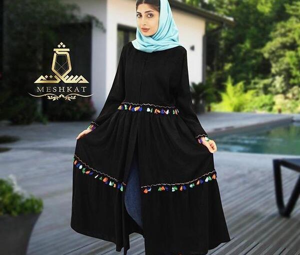 عکس مدل مانتو نیمه بلند جدید