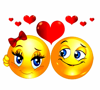 عکس استیکر چشم قلبی