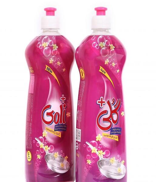 عکس مایع ظرفشویی گلی