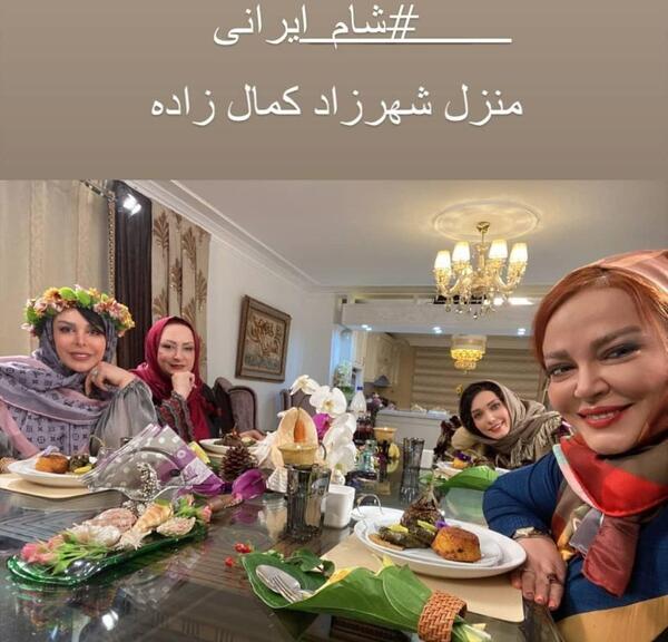 عکس آشپزی بهاره رهنما