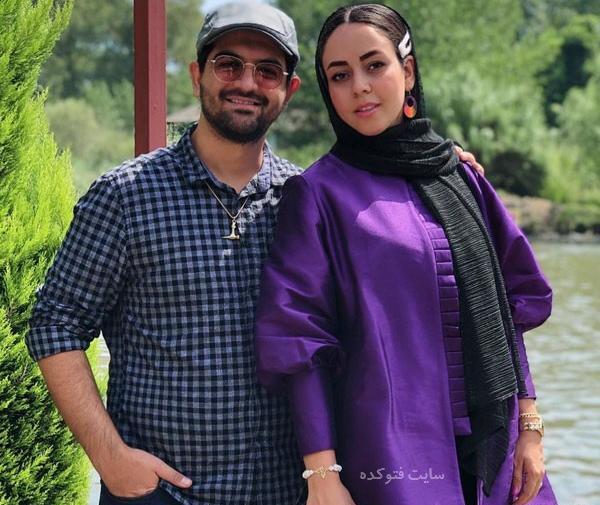 عکس سینا شعبانخانی و همسرش