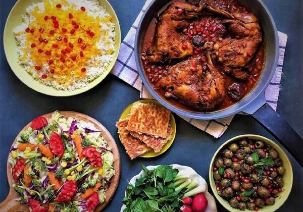 عکس غذاهای ایرانی اصیل