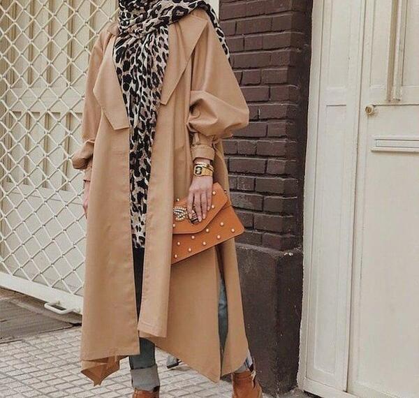 عکس مدل مانتو جلو باز طرح جدید