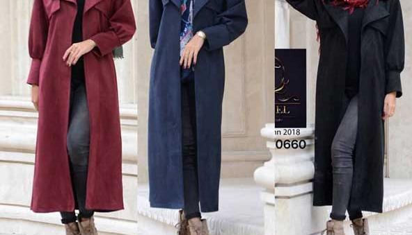عکس مدل مانتو جلو باز طرح جدید