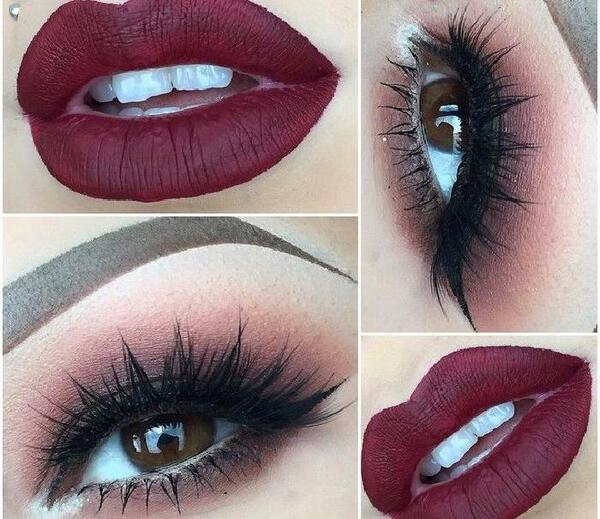 عکس ایده برای آرایش لب