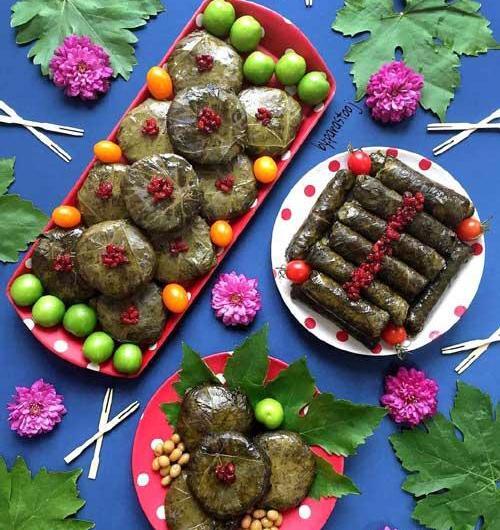 عکس غذا برگ